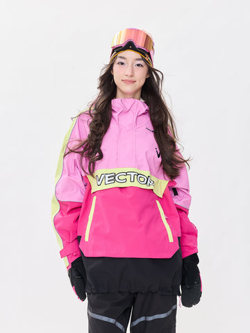 Women's Neon 2L Oversized Insulated Pullover Jacket