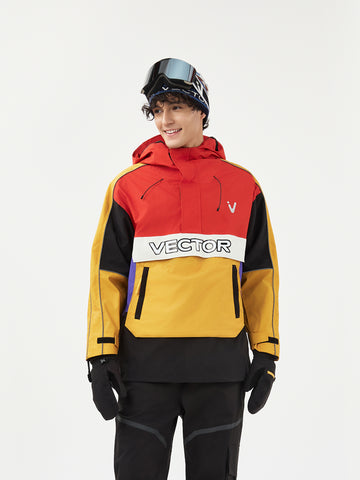 Men's Neon 2L Oversized Insulated Pullover Jacket