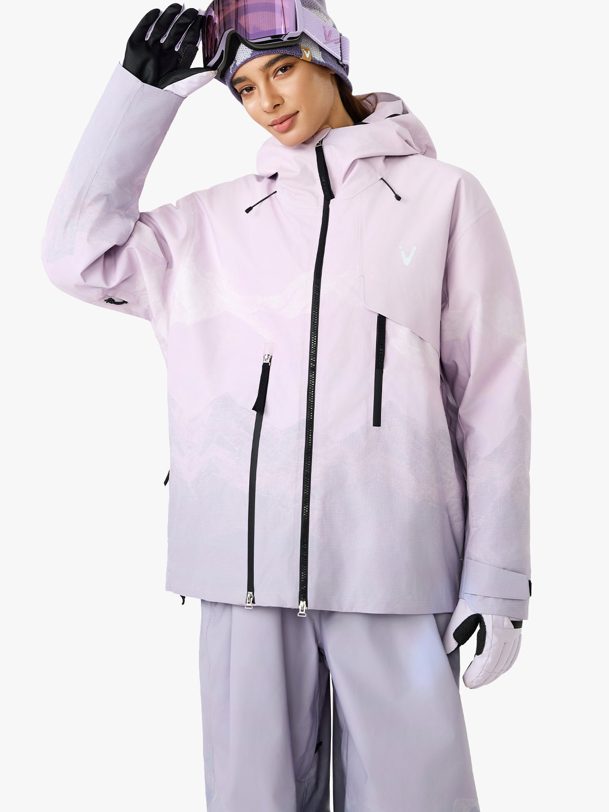 Harlaut apparel Vertex 3L Jacket / Lサイズ Men's VerteX Patchwork 3L Jacket – Vector Official