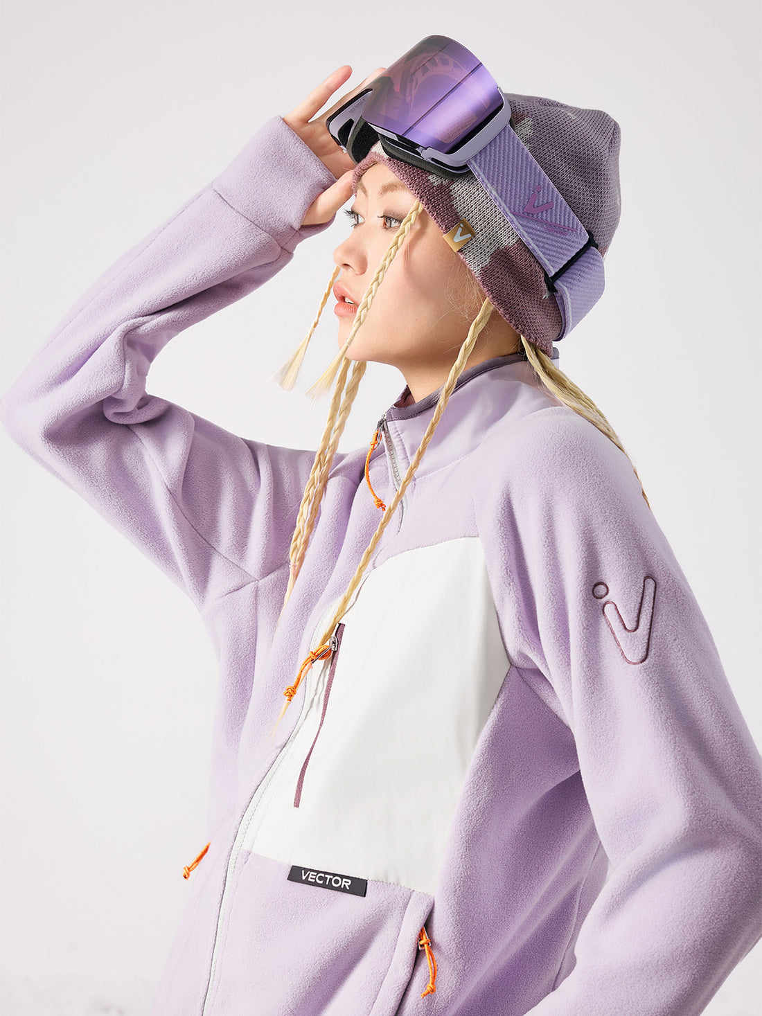 Women's Block Mid-Layer Fleece