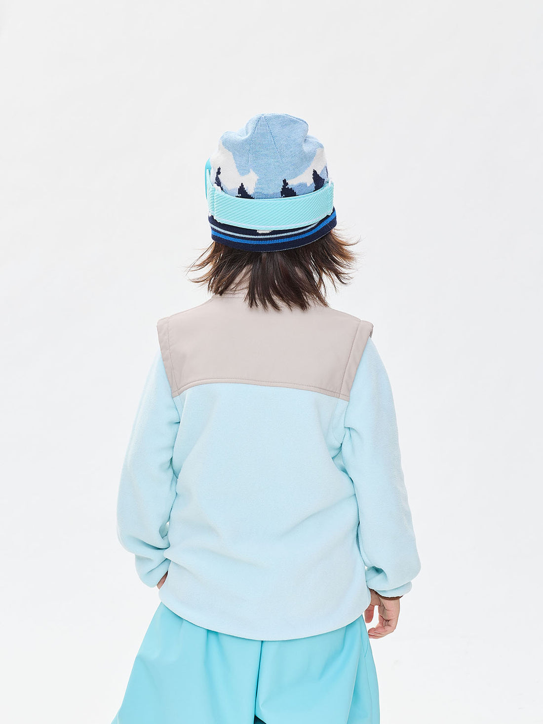 Kids' Lumina Zip-Off Sleeve Fleece
