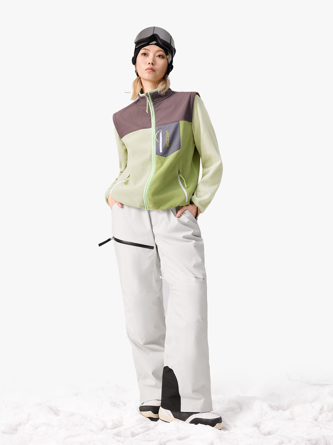 Women's Lumina Zip-Off Sleeve Fleece