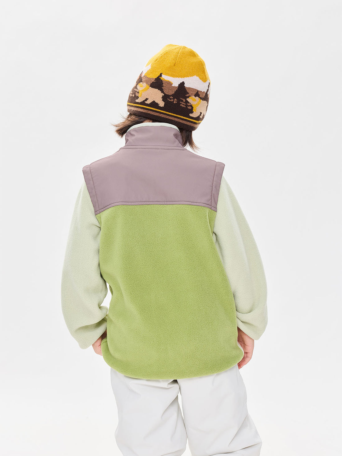 Kids' Lumina Zip-Off Sleeve Fleece