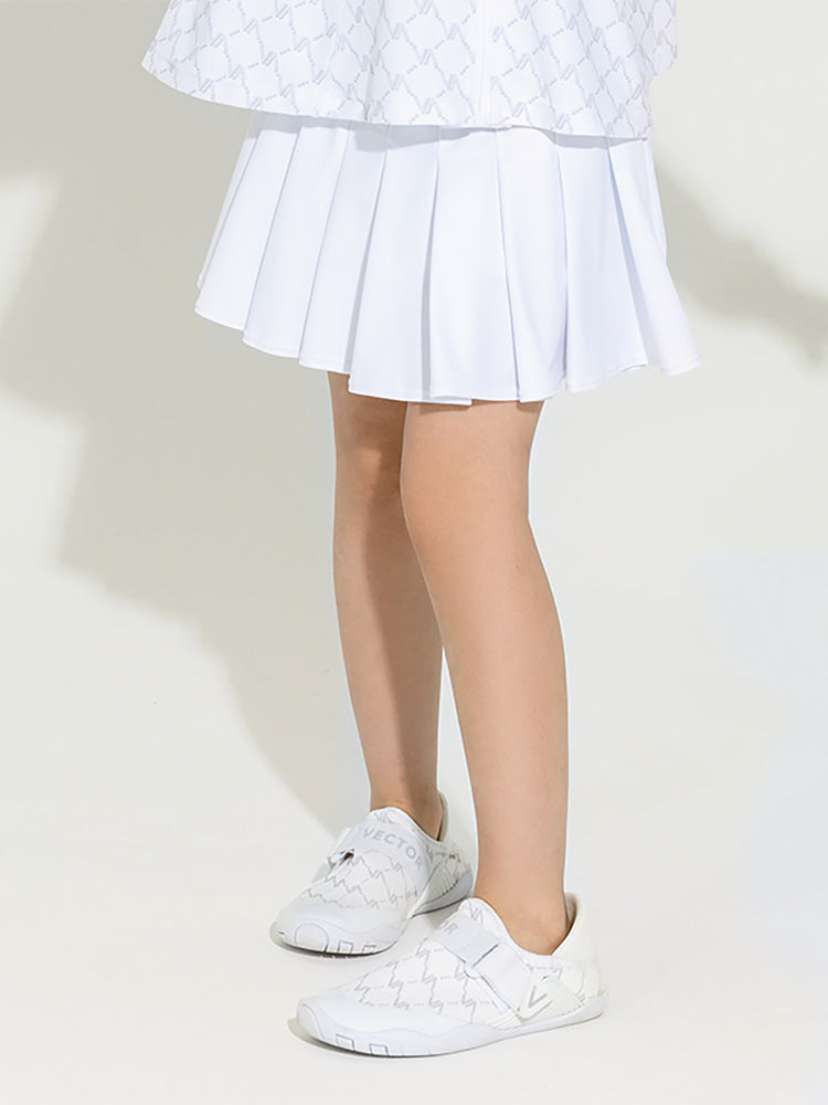 Girls Pleated Swim Skirt