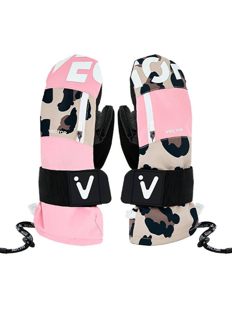 VECTOR-Gabriel Detachable Ski Gloves-model