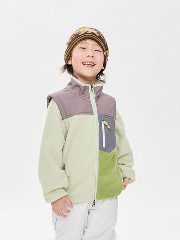 Kids' Lumina Zip-Off Sleeve Fleece