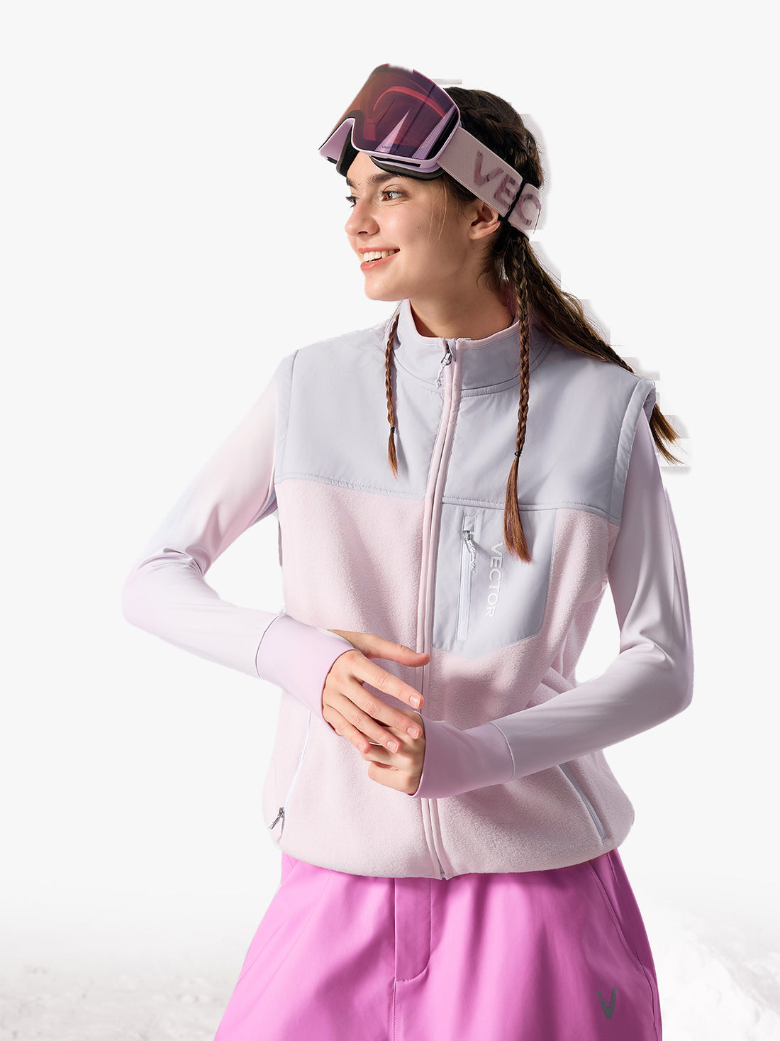 Women's Lumina Zip-Off Sleeve Fleece