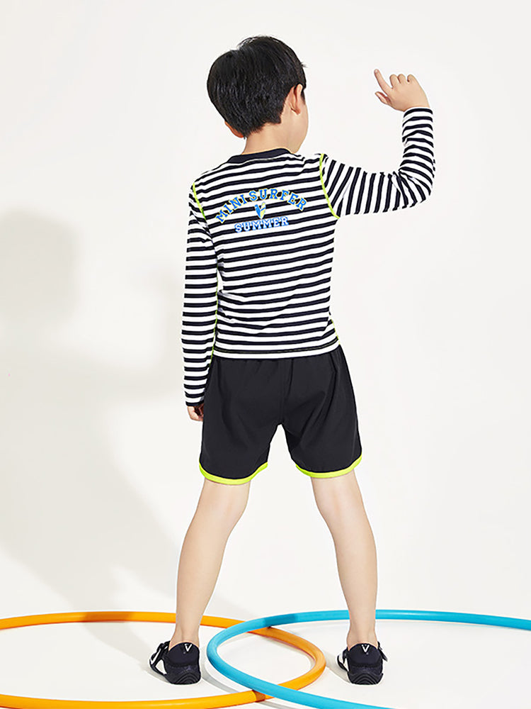 Boys Long Sleeve Rash Guard