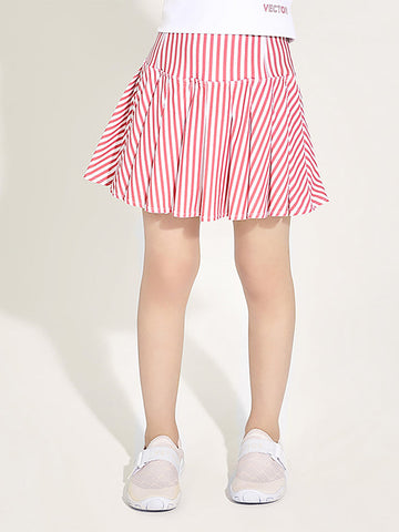 Girls Pleated Swim Skirt