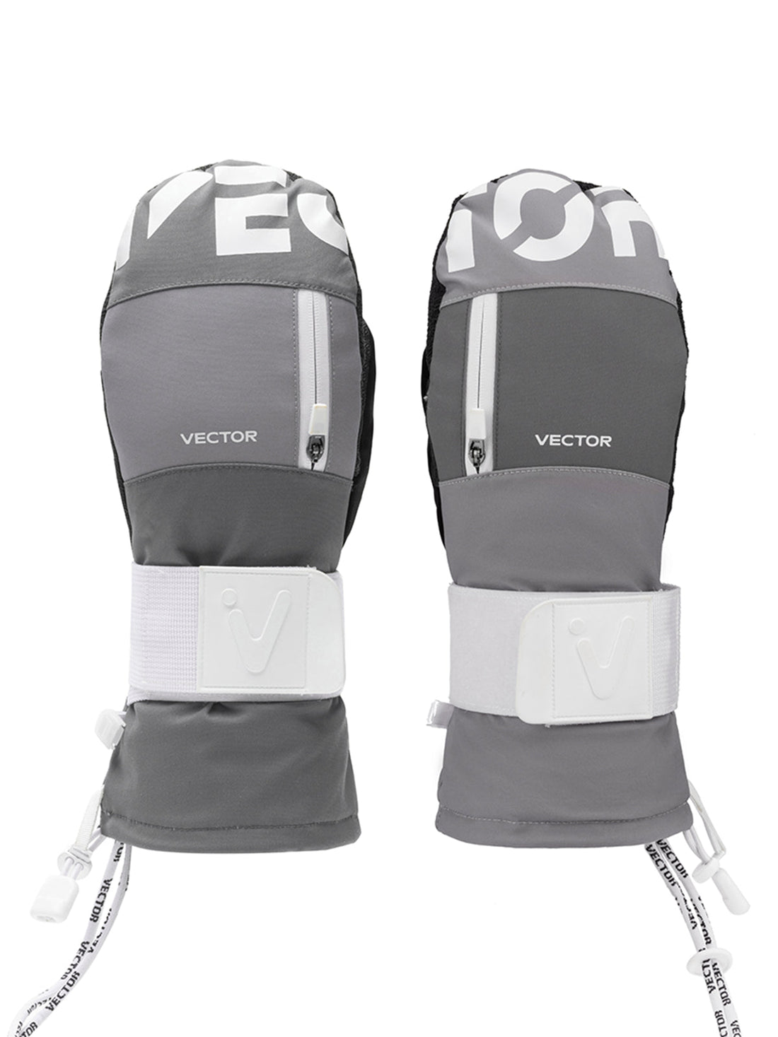 Lauren Detachable Kevlar Snowboard & Ski Mittens With Wrist Guard