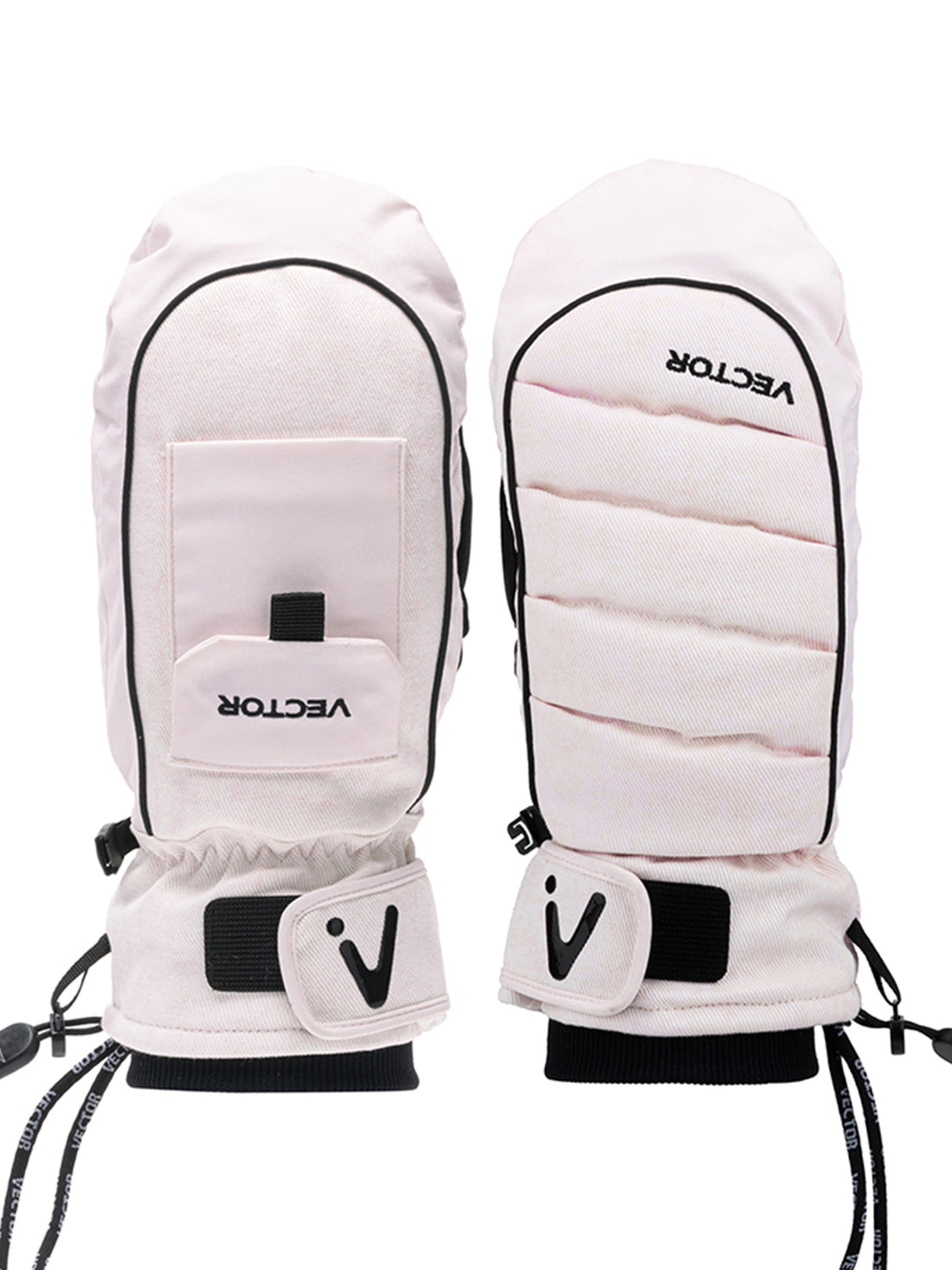 Glide Kevlar 3-in-1 Snowboard & Ski Mittens With Wrist Guard
