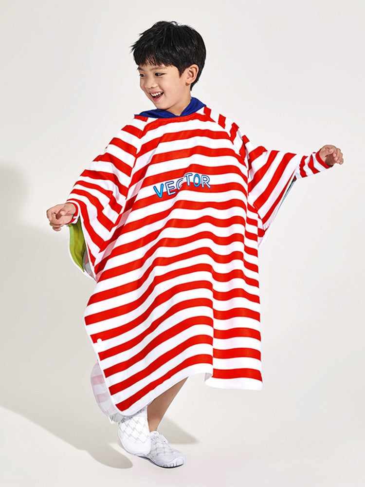 Kids Quick-Dry Poncho Changing Towel