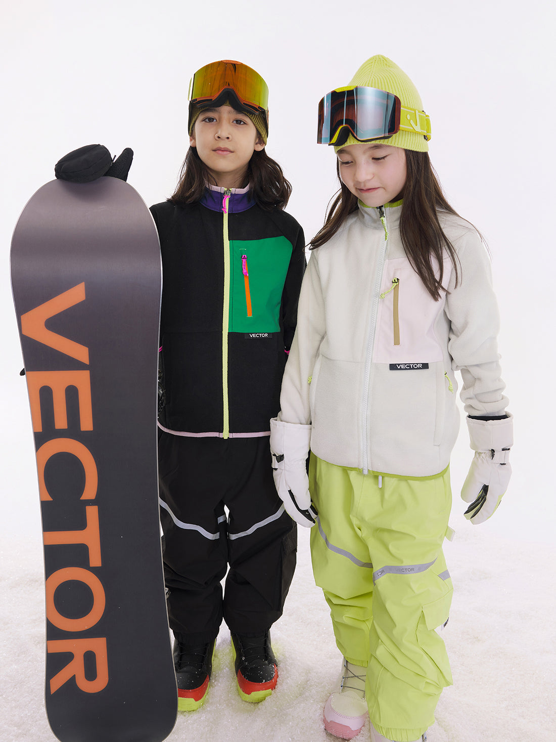 Kids' Block Mid-Layer Fleece