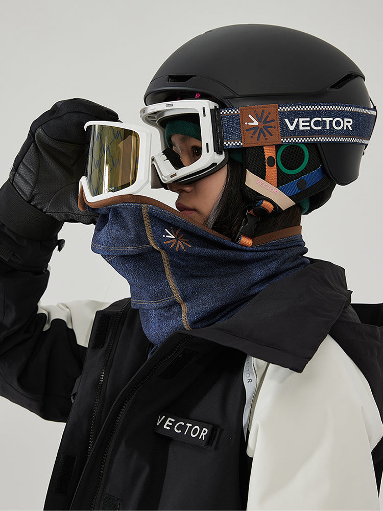 Snow Goggle + Magnetic Face Mask-model