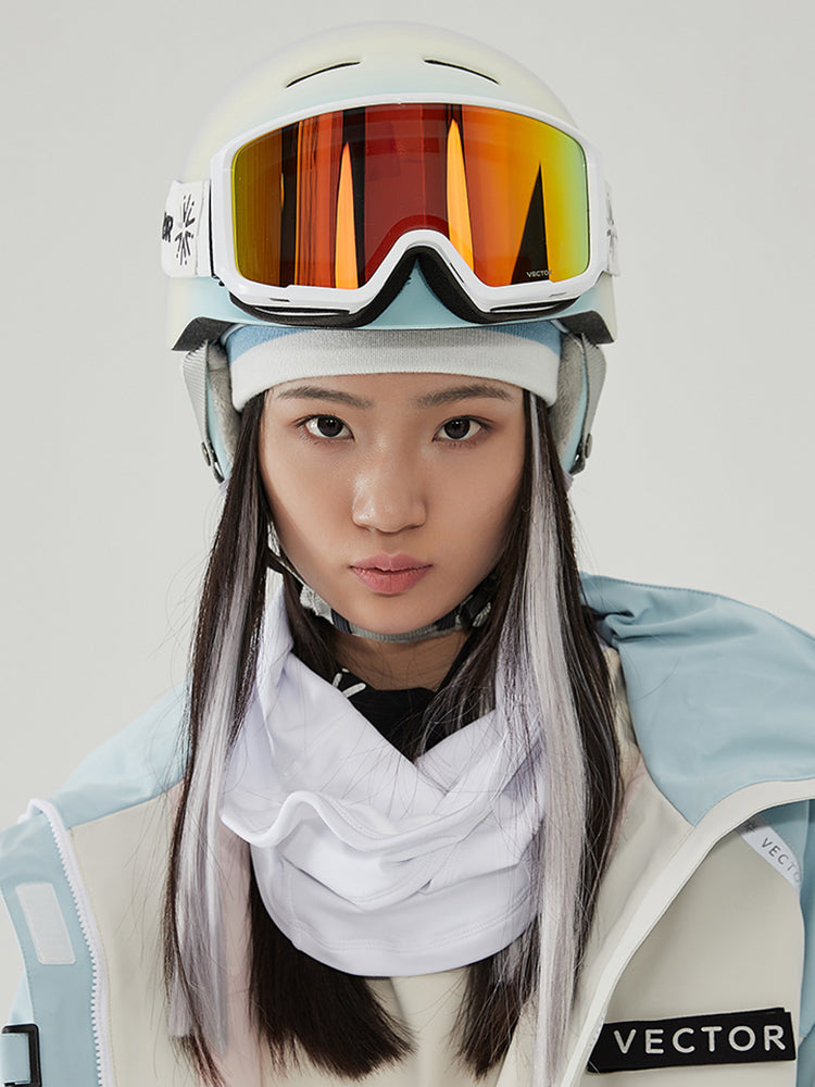 Snow Goggle + Magnetic Face Mask-model