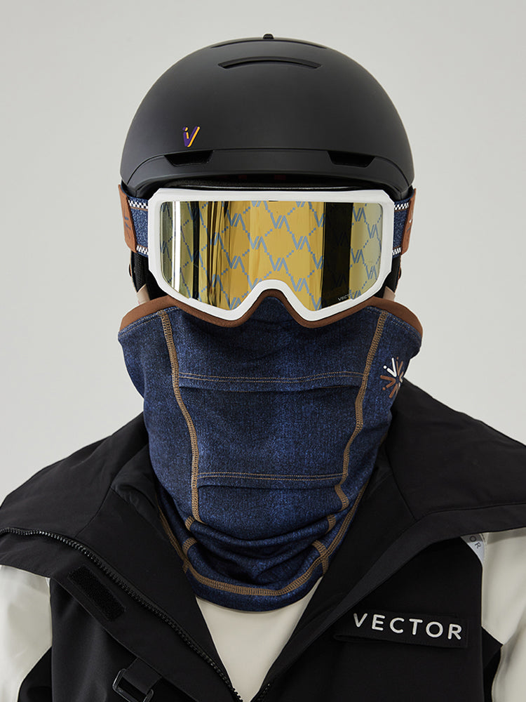 Snow Goggle + Magnetic Face Mask-model
