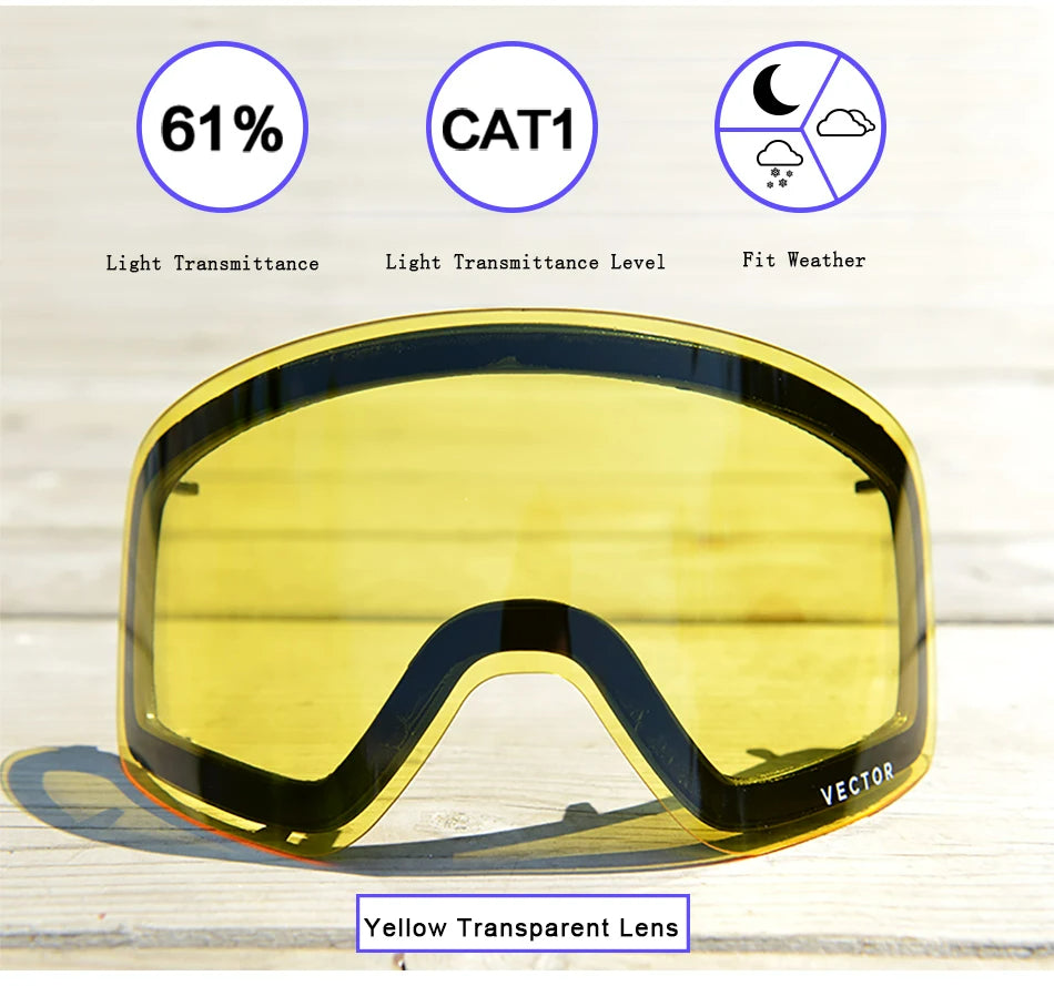 Replaceable Goggle Lens