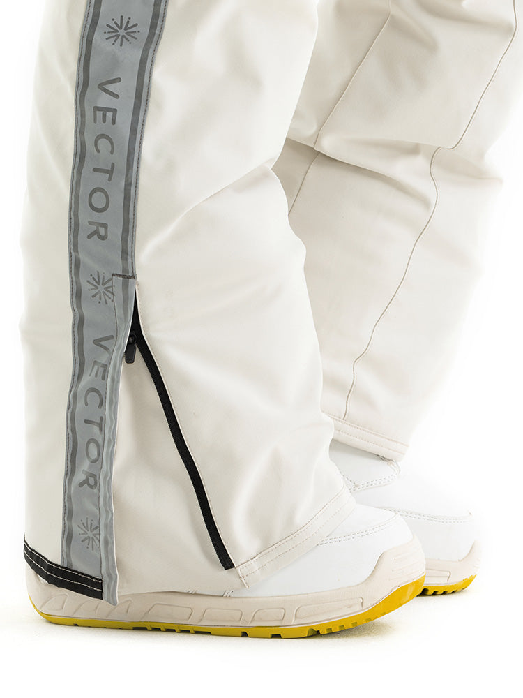 VECTOR-Women's Solar High Waisted Jumpsuit-white