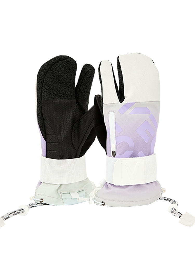 VECTOR-Women's Kevlaråº?3-Finger Ski Gloves-model