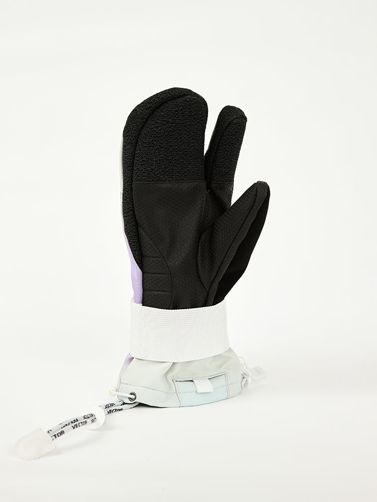 VECTOR-Women's Kevlaråº?3-Finger Ski Gloves-model