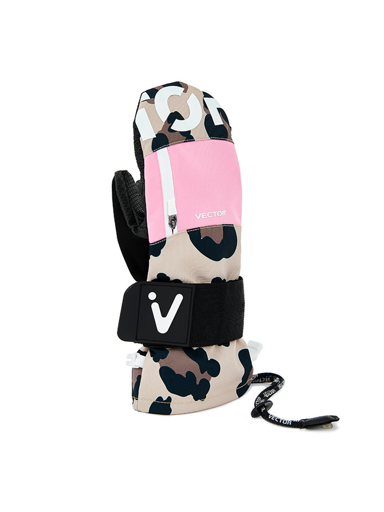 VECTOR-Gabriel Detachable Ski Gloves-model