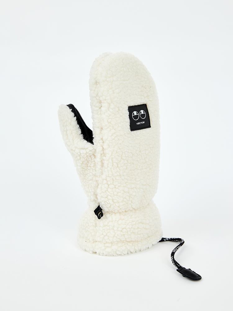 VECTOR-Fluffy Ski Gloves-model