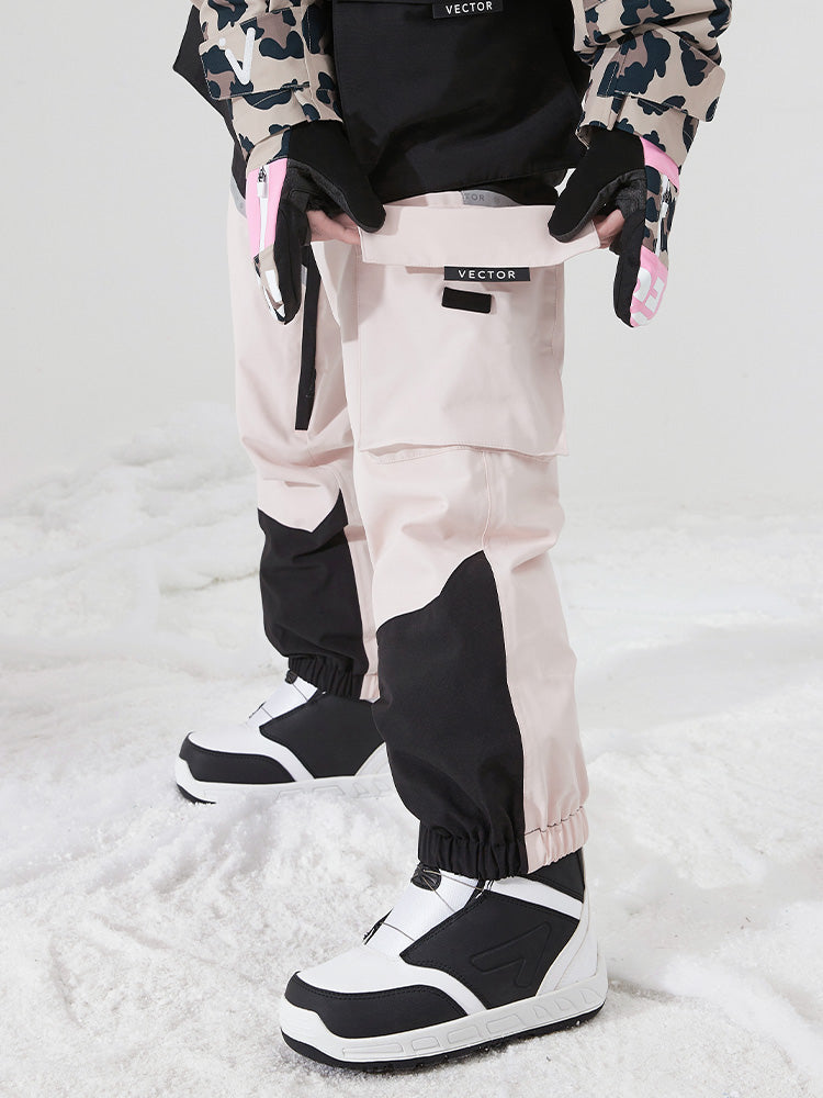 Women's Meteor Cargo Pants Leopard Pink