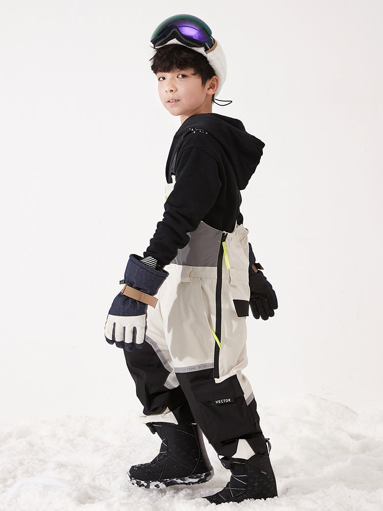 VECTOR-Kids' Nebula Spliced Bib Pants