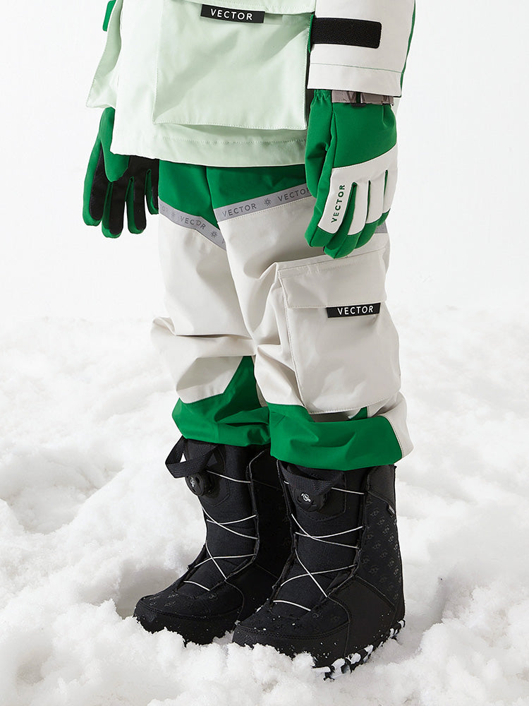 VECTOR-Kids' Meteor Cargo Pants Green