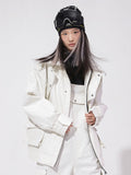 VECTOR-Women's Dusk Denim Jacket-white