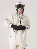 VECTOR-Women's Pillar Pullover Softshell Snow JacketVECTOR-Women's Pillar Pullover Softshell Snow Jacket-white