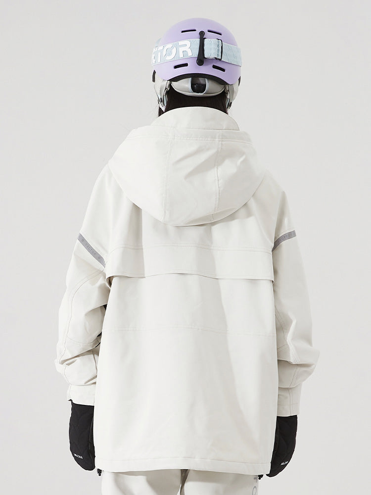 VECTOR-Men's Meteor 2L Anorak Jacket White