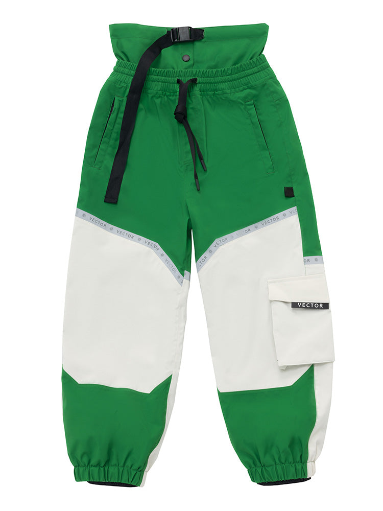 VECTOR-Kids' Meteor Cargo Pants Green