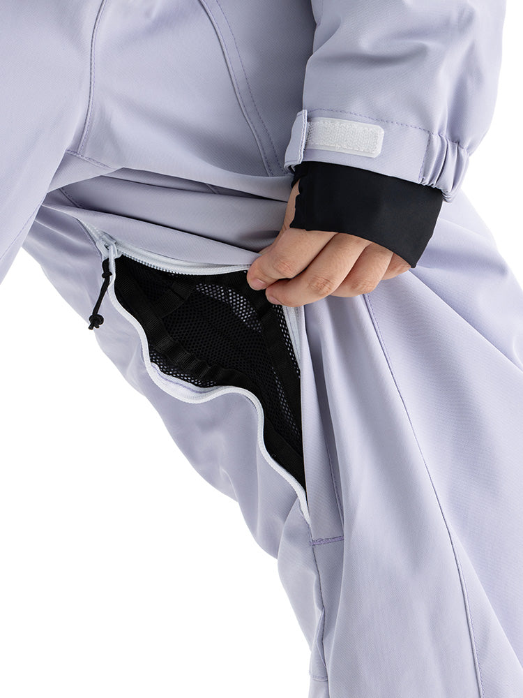 VECTOR-Women's Solar High Waisted Overall Purple