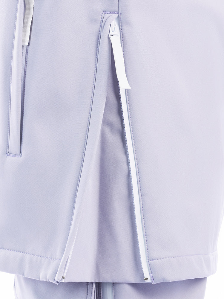 VECTOR-Women's Pillar Pullover Softshell Snow JacketVECTOR-Women's Pillar Pullover Softshell Snow Jacket-purple