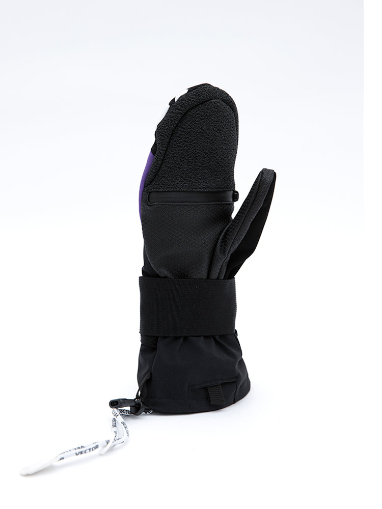 VECTOR-Polar Detachable Ski Gloves-model