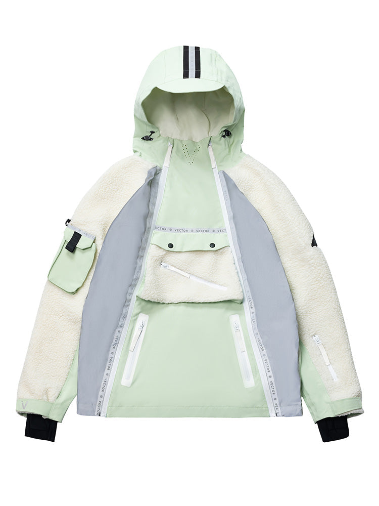 VECTOR-Women's Iconic Expression 2L Jacket-mint