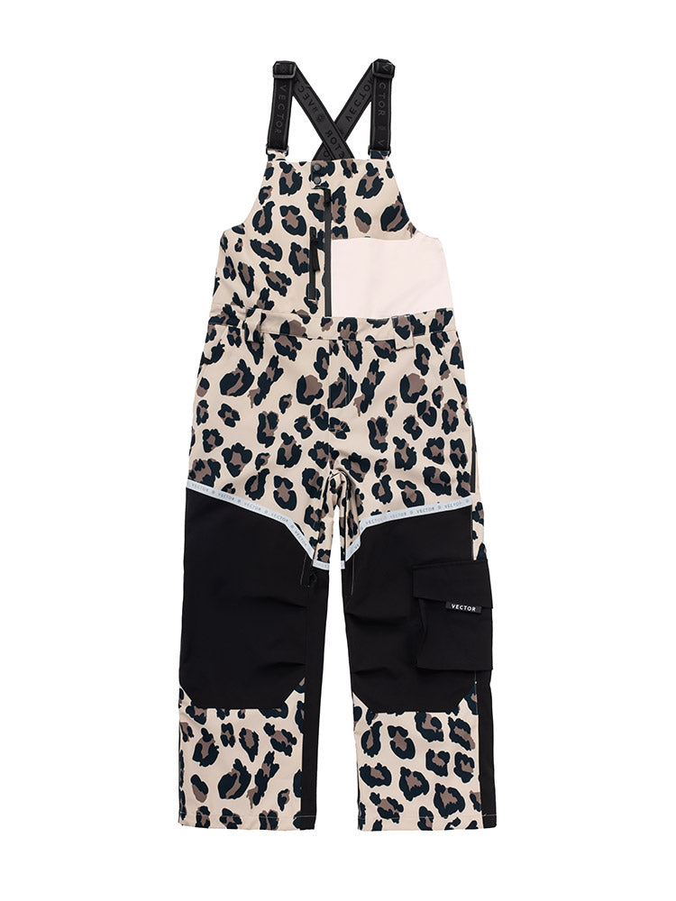 VECTOR-Men's Halo Removable Backline Bib Pants Leopard